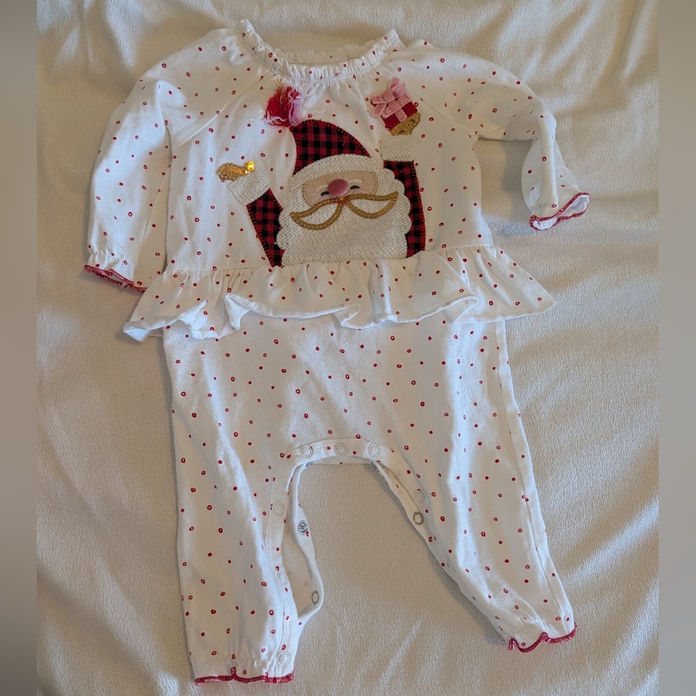 Mud Pie Santa Jumpsuit